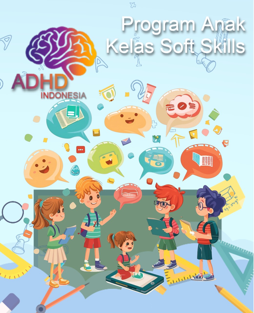 Program ADHD Indonesia Kabupaten Sampang Kelas Soft Skills Anak ADHD